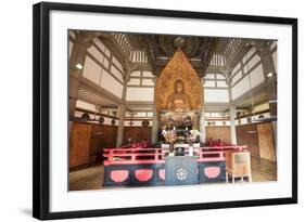 Byodo-In Temple, Valley of the Temples, Kaneohe, Oahu, Hawaii, United States of America, Pacific-Michael DeFreitas-Framed Photographic Print