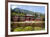 Byodo-In Temple, Valley of the Temples, Kaneohe, Oahu, Hawaii, United States of America, Pacific-Michael DeFreitas-Framed Photographic Print