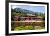 Byodo-In Temple, Valley of the Temples, Kaneohe, Oahu, Hawaii, United States of America, Pacific-Michael DeFreitas-Framed Photographic Print