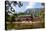 Byodo-In Temple, Valley of the Temples, Kaneohe, Oahu, Hawaii, United States of America, Pacific-Michael DeFreitas-Stretched Canvas