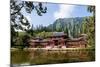 Byodo-In Temple, Valley of the Temples, Kaneohe, Oahu, Hawaii, United States of America, Pacific-Michael DeFreitas-Mounted Photographic Print