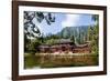 Byodo-In Temple, Valley of the Temples, Kaneohe, Oahu, Hawaii, United States of America, Pacific-Michael DeFreitas-Framed Photographic Print