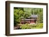 Byodo-In Temple, Valley of the Temples, Kaneohe, Oahu, Hawaii-Michael DeFreitas-Framed Photographic Print