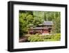 Byodo-In Temple, Valley of the Temples, Kaneohe, Oahu, Hawaii-Michael DeFreitas-Framed Photographic Print