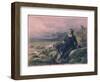 Byron Among the Ruins of Greece-Giovanni Carnovali (Piccio)-Framed Art Print