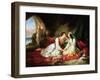 Byron as Don Juan, with Haidee, 1831-Alexandre Colin-Framed Giclee Print