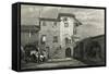 Byron, Athens, Convent-E Finden-Framed Stretched Canvas