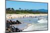 Byron Bay Main beach, New South Wales, Australia, Pacific-Andrew Michael-Mounted Photographic Print