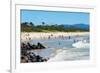 Byron Bay Main beach, New South Wales, Australia, Pacific-Andrew Michael-Framed Photographic Print