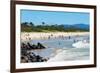 Byron Bay Main beach, New South Wales, Australia, Pacific-Andrew Michael-Framed Photographic Print