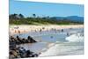 Byron Bay Main beach, New South Wales, Australia, Pacific-Andrew Michael-Mounted Photographic Print