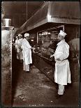 The Kitchen at the Ritz-Carlton Hotel, c.1910-11-Byron Company-Giclee Print
