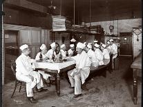 Cooks Working in the Kitchen at Maillard's Chocolate Manufacturers, 116-118 West 25th Street, New…-Byron Company-Framed Giclee Print