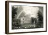 Byron, Newstead Abbey-E Finden-Framed Art Print