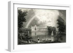 Byron, Newstead Abbey-E Finden-Framed Art Print