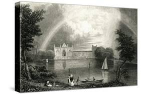 Byron, Newstead Abbey-E Finden-Stretched Canvas