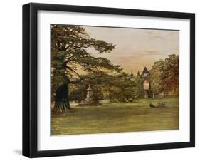 Byron, Newstead Abbey-Francis S Walker-Framed Art Print