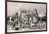 Byron, Newstead Abbey-D Buckle-Framed Art Print