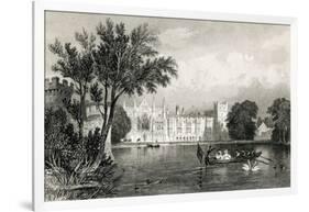 Byron, Newstead Abbey-D Buckle-Framed Art Print
