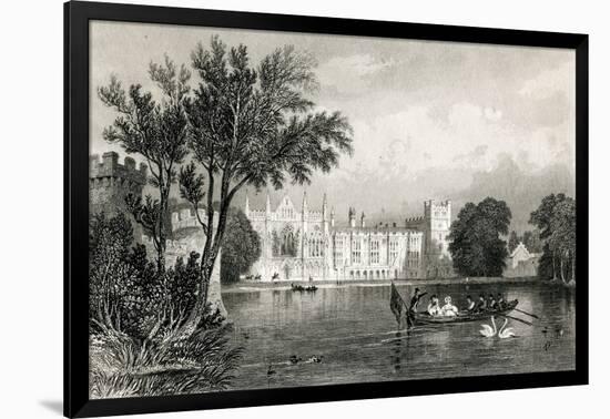 Byron, Newstead Abbey-D Buckle-Framed Art Print