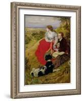 Byron's Dream, 1874-Ford Madox Brown-Framed Giclee Print