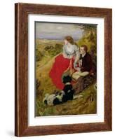 Byron's Dream, 1874-Ford Madox Brown-Framed Giclee Print