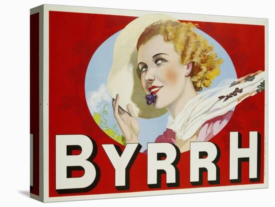 Byrrh Advertising Poster-null-Stretched Canvas