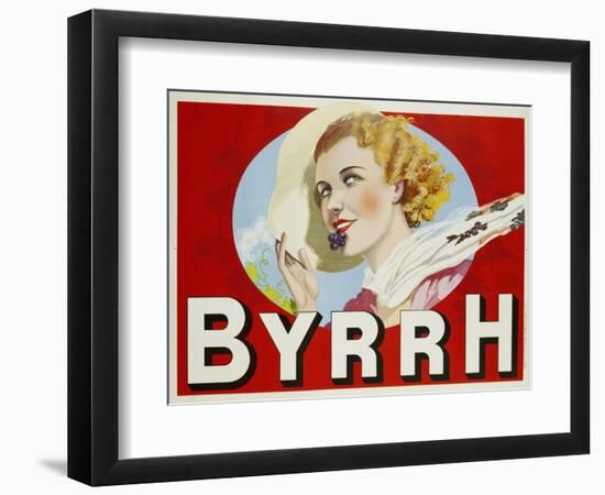 Byrrh Advertising Poster-null-Framed Photographic Print