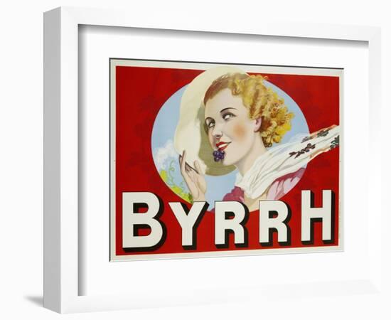 Byrrh Advertising Poster-null-Framed Photographic Print