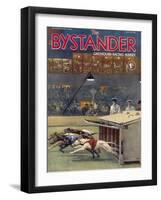 Bystander Greyhound Racing Number-null-Framed Art Print