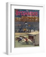 Bystander Greyhound Racing Number-null-Framed Art Print