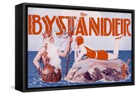 Bystander Masthead by Harry Woolley, 1930-null-Framed Stretched Canvas