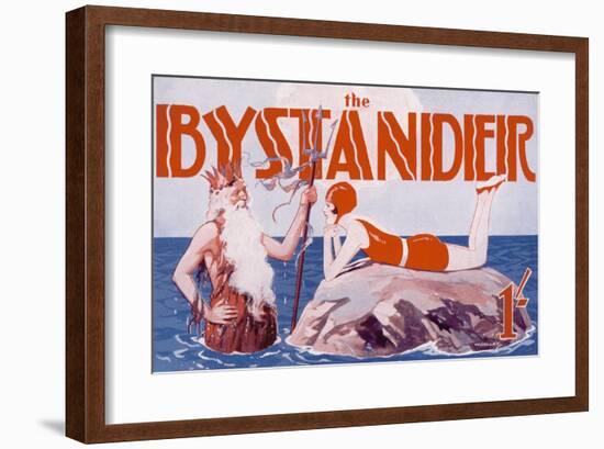 Bystander Masthead by Harry Woolley, 1930-null-Framed Art Print