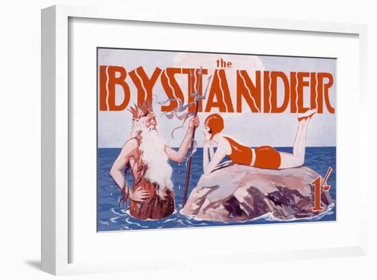 Bystander Masthead by Harry Woolley, 1930-null-Framed Art Print