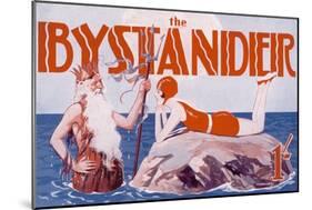 Bystander Masthead by Harry Woolley, 1930-null-Mounted Art Print