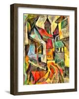 bystreet,2017-Alex Caminker-Framed Giclee Print