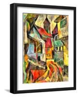 bystreet,2017-Alex Caminker-Framed Giclee Print