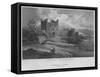 'Bywell Castle, Northumberland', 1814-John Greig-Framed Stretched Canvas