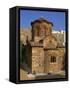 Byzantine Agio Apostoloi Church, Pyrgi, Chios, North Aegean Islands, Greek Islands, Greece-David Beatty-Framed Stretched Canvas