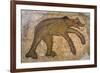 Byzantine bear mosaic, the Theater, Roman ruins of Bulla Regia, Tunisia-Nico Tondini-Framed Premium Photographic Print