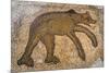 Byzantine bear mosaic, the Theater, Roman ruins of Bulla Regia, Tunisia-Nico Tondini-Mounted Premium Photographic Print