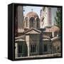 Byzantine church of Agios Eleptherios in Athens, 11th century. Artist: Unknown-Unknown-Framed Stretched Canvas