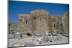Byzantine Church of St. Paul, Acropolis, Lindos, Rhodes, Greek Islands, Greece-Nelly Boyd-Mounted Photographic Print