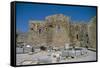 Byzantine Church of St. Paul, Acropolis, Lindos, Rhodes, Greek Islands, Greece-Nelly Boyd-Framed Stretched Canvas