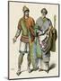 Byzantine Costume, C5, Men-null-Mounted Art Print