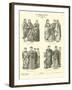 Byzantine Costumes, First Half of 6th Century-null-Framed Giclee Print