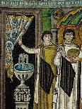 Courtiers by a Fountain (Mosaic)-Byzantine-Premium Giclee Print