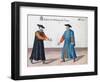 Byzantine Emperor, from 'Le Costume Historique'-null-Framed Giclee Print