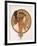 Byzantine Head of a Brunette; Tete Byzantine D'Une Brunette, C.1897 (Lithograph in Colours)-Alphonse Mucha-Framed Giclee Print