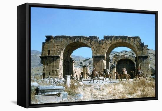 Byzantine, Hierapolis, Pamukkale, Turkey, 190BC-null-Framed Stretched Canvas